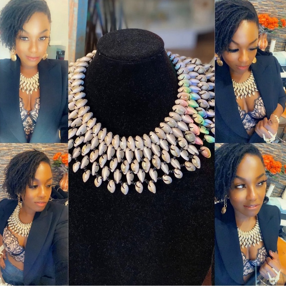 Cowrie Shell Coller Necklace